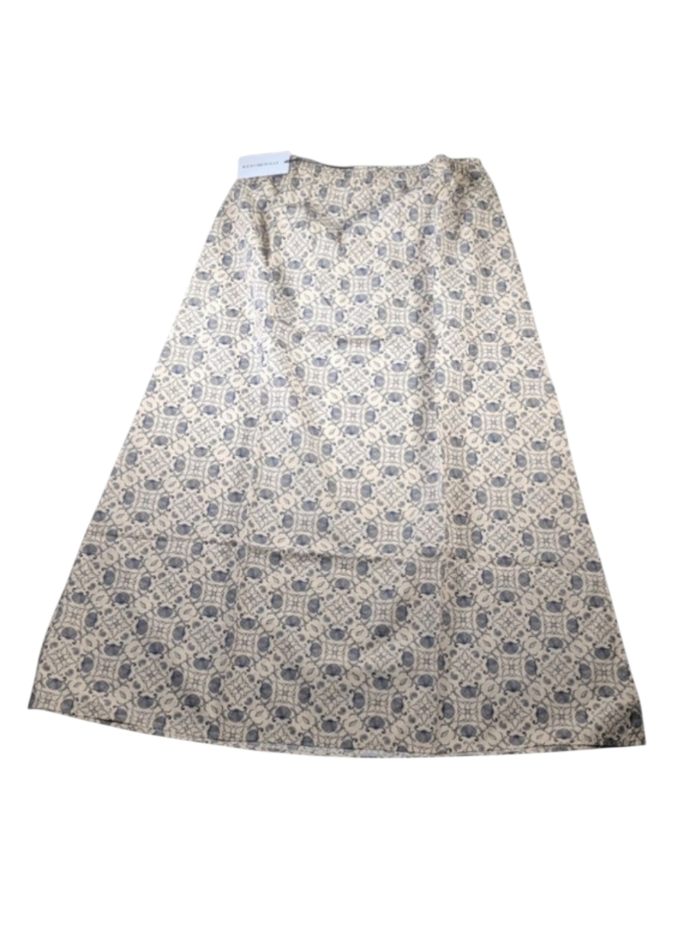 WeWoreWhat High Rise Bubble Maxi Skirt in Seashells Tile NWT